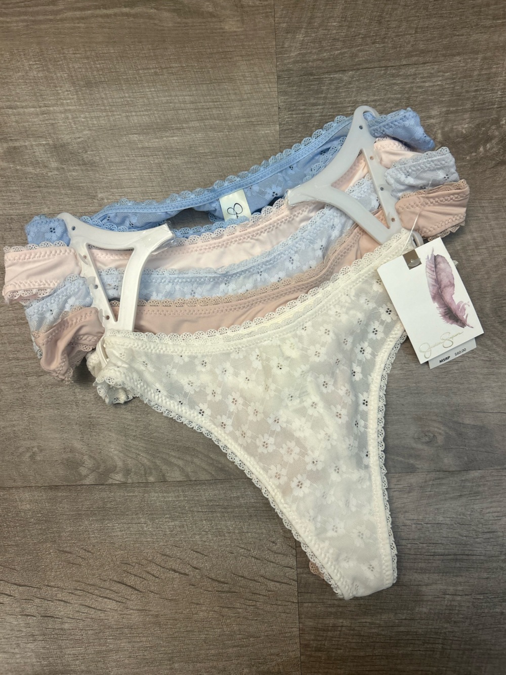 NWT Lace Thong Pack | Jessica Simpson
